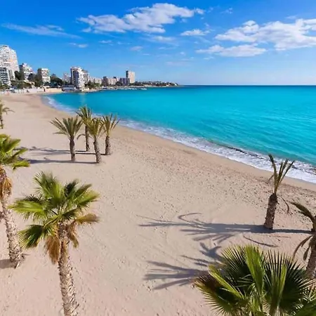 Apartment Geminis Piscina, Parking...vistas Al Mar ! Vacaciones Con Inmobiliaria Leo Playa De San Juan Alicante